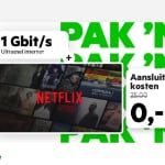 KPN Internet (& TV) 6 maanden 50% Korting + € 5,- korting Netflix