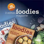 Gratis Foodies Magazine abonnement van 3 edities