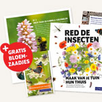 Gratis OERRR 'Insecten Red Pakket' met Bloemzaadjes