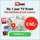 Gratis Dekbedovertrek t.w.v. € 32,95 bij TV-Krant
