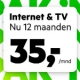Superdeal! 12 maanden KPN Internet (+eventueel TV) voor € 35,- p/m 