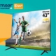 Gratis HiSense Smart TV (43inch) t.w.v. € 449,-