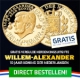 Gratis Herdenkingsuitgifte 10 jaar Koning Willem Alexander