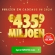 Gratis meespelen Postcode Loterij + Direct kans op € 50.000,-